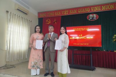 Lễ kết nạp Đảng viên mới năm 2025