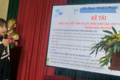 Cuộc thi khoa học kĩ thuật và ngày hội STEM cấp trường năm học 2025-2026